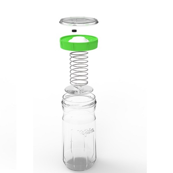 Veggi fermenter 1,4l zeleny skladba